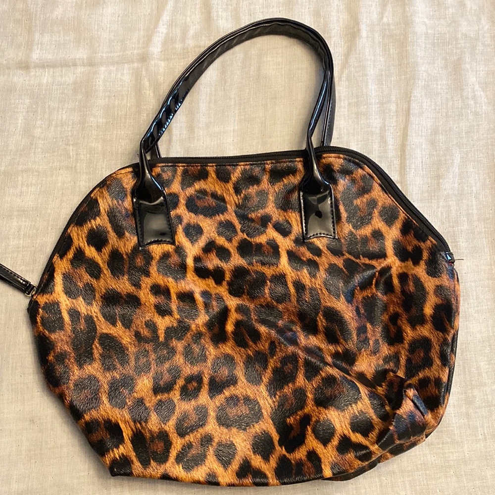 Elizabeth Arden Leopard Purse